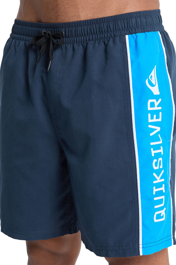 Quiksilver Traje de ba&ntilde;o logo azul