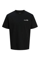 JJ REBEL Camiseta back print negro