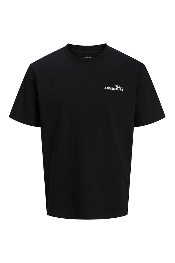 JJ REBEL Camiseta back print negro