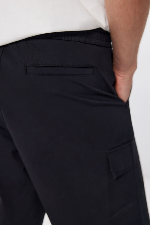 Springfield Bermuda cargo negro