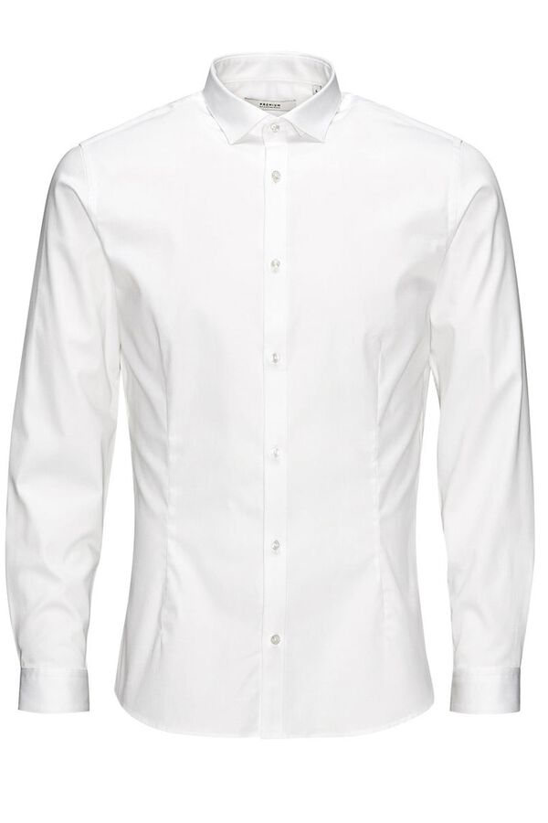 Springfield Camisa ajustada sustentável branco