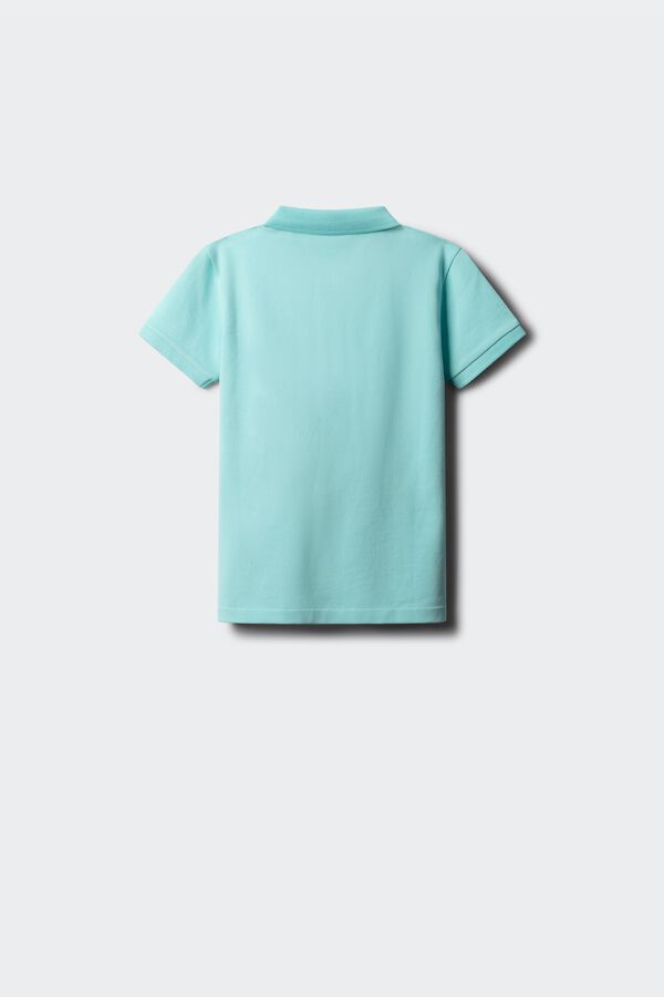 Springfield Kids Polo b&aacute;sico ni&ntilde;o turquesa