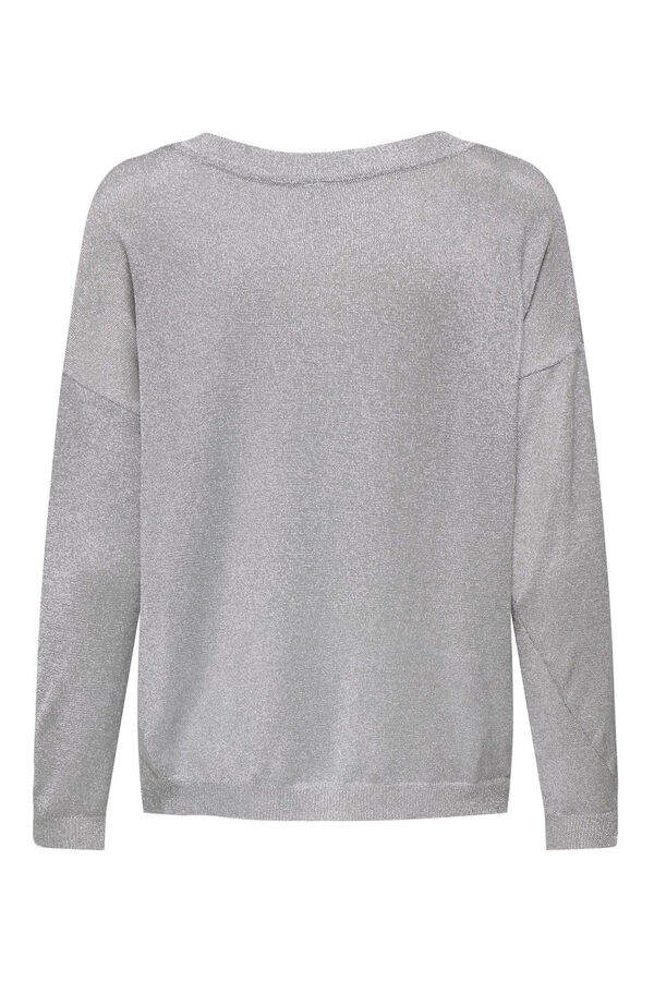 Only Camisola de malha cinzento