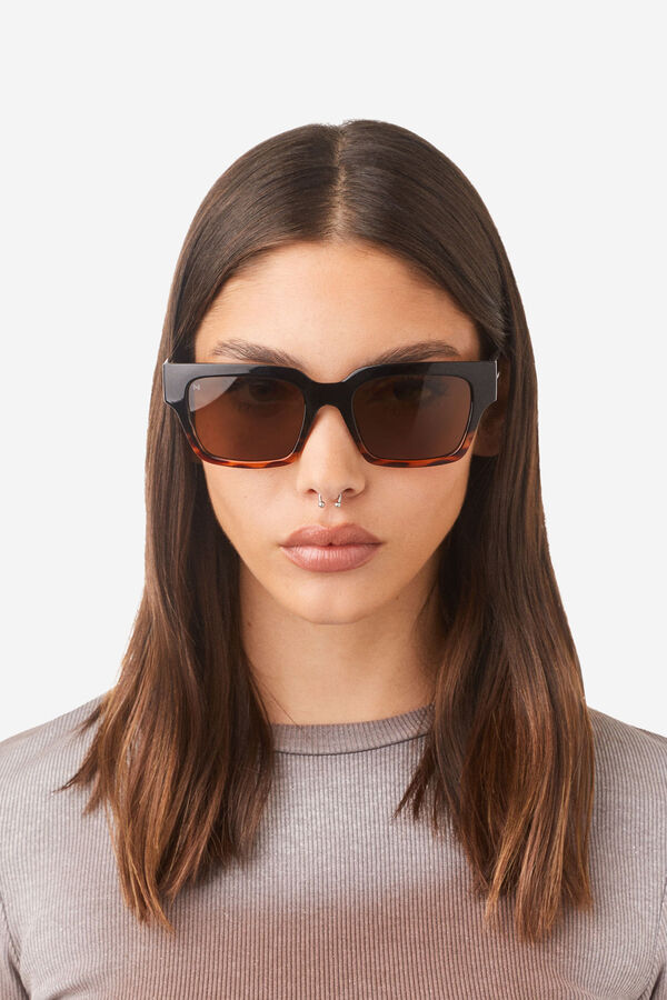 Hawkers &Oacute;culos de Sol - Matte - Carey Olive Eco branco