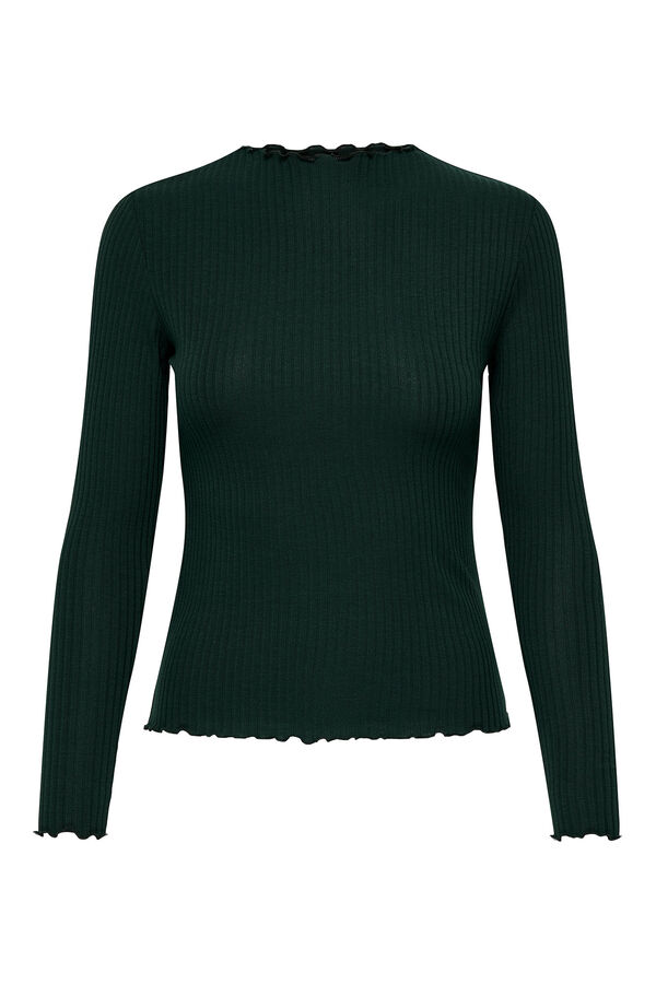 Only Su&eacute;ter manga comprida azul