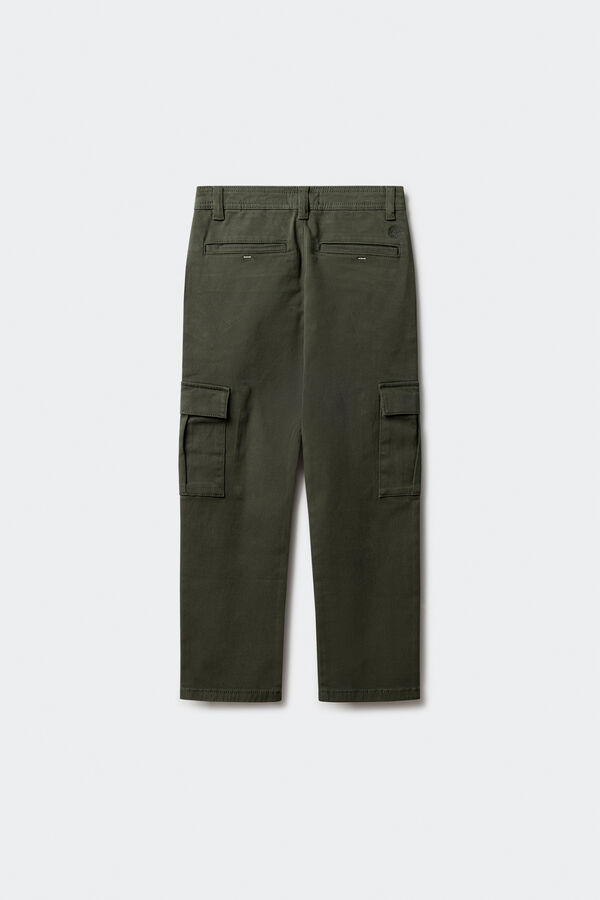 Springfield Kids Crian&ccedil;a de carga cal&ccedil;as chino estampado