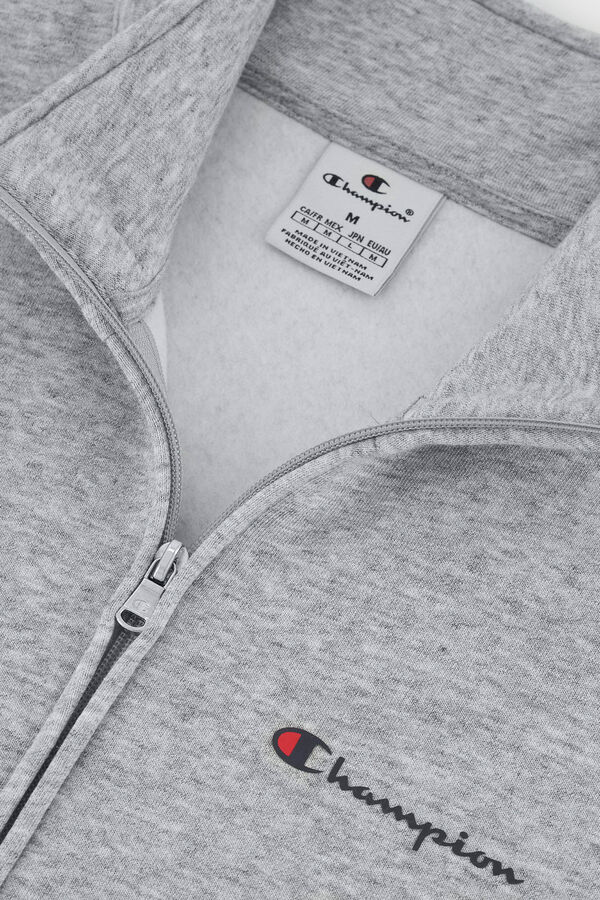 Champion Sudadera con cremallera gris