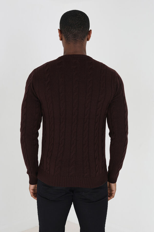 Brave Soul oitos malha estampado