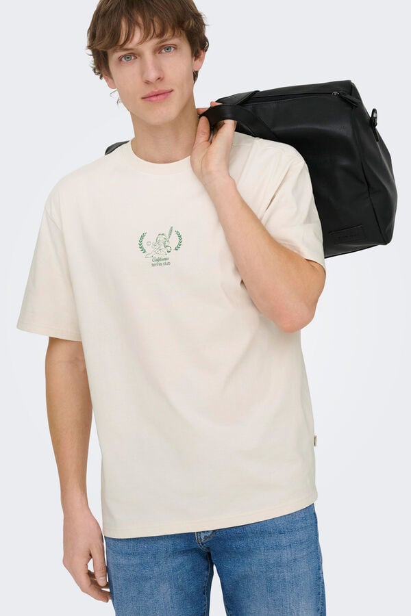 Only & Sons Camiseta Garfield blanco
