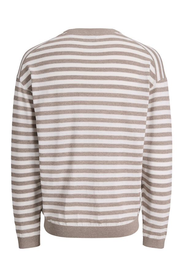 Jack & Jones Jersey b&aacute;sico de punto beige