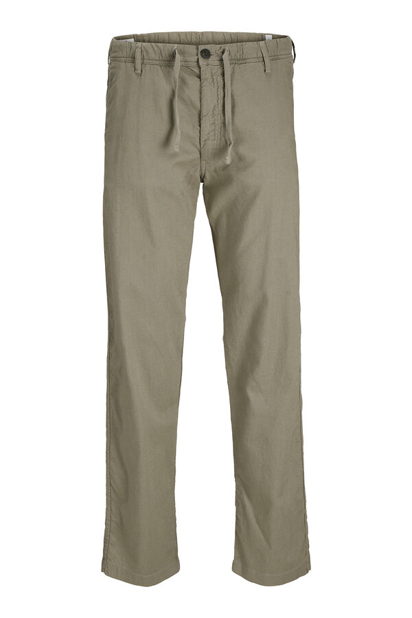 Jack & Jones Pantal&oacute;n relaxed fit estilo jogger tostado