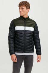 Jack & Jones Chaqueta acolchada tipo puffer verde