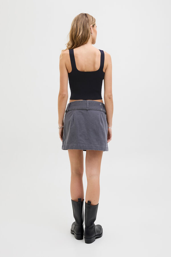 Jack & Jones Top franzido preto