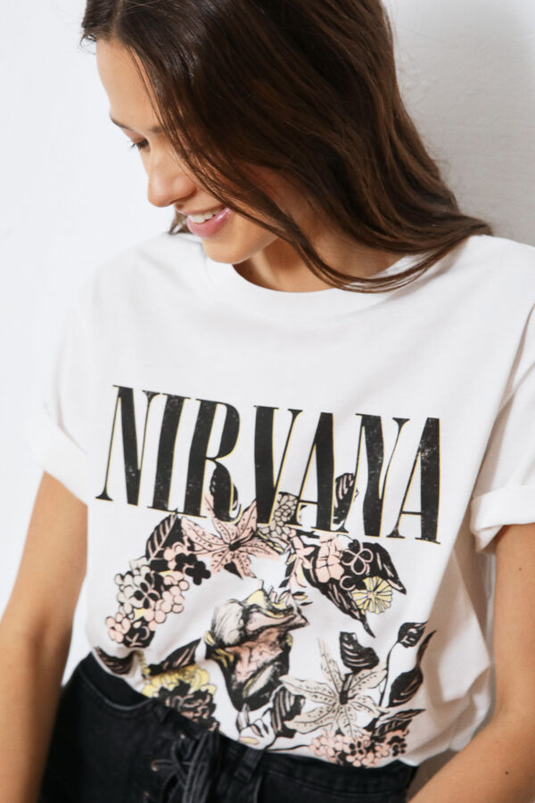 Springfield T-shirt "Nirvana" cru