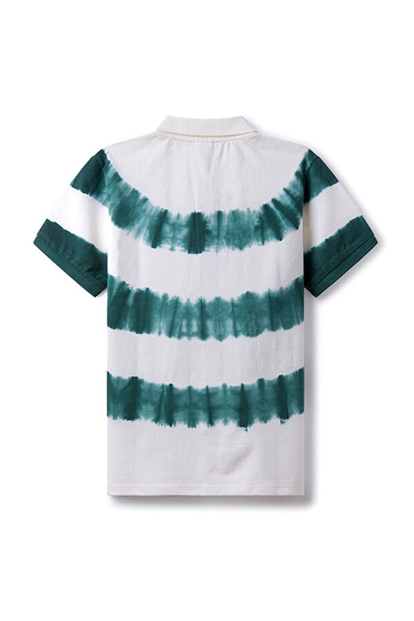 Springfield Kids Polo tye dye menino verde
