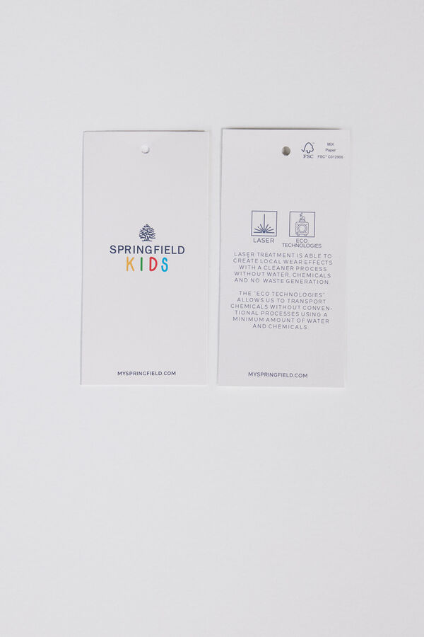 Springfield Kids Bermudas 5 bolsos rapaz branco