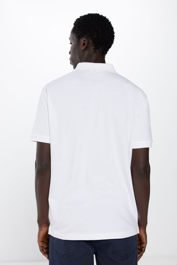 Springfield Polo piqu&eacute; rayas regular fit azul