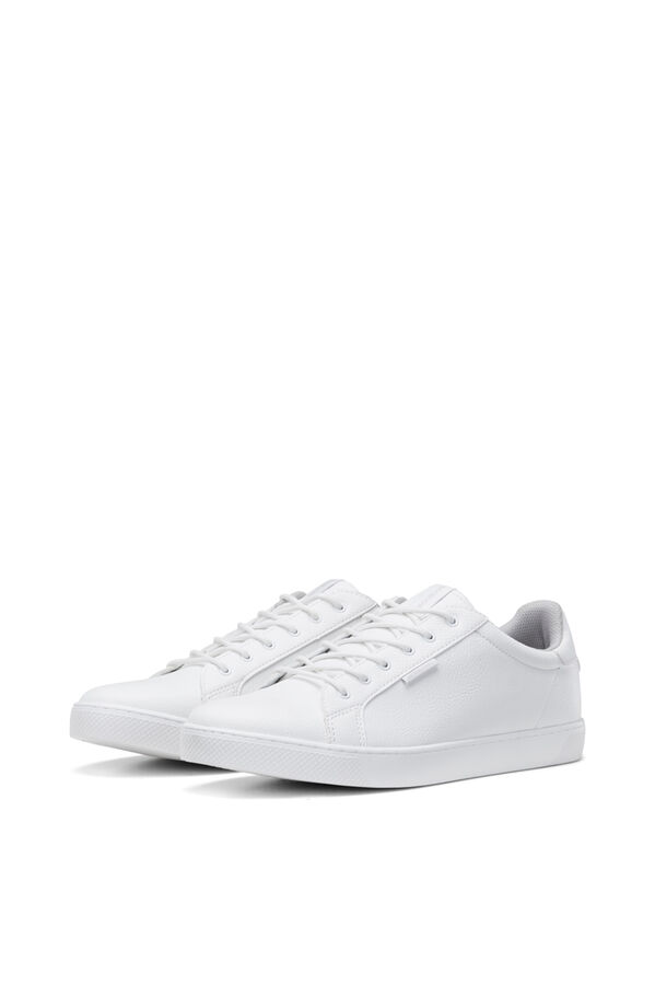 Jack & Jones Zapatillas deportivas lisas suela contraste blanco