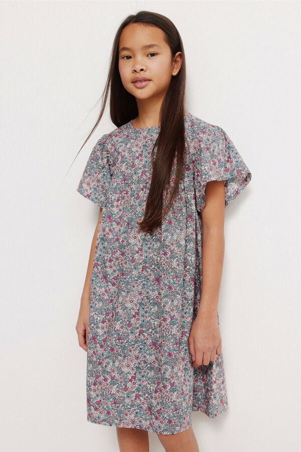 Springfield Kids Vestido estampado flores liberty estampado