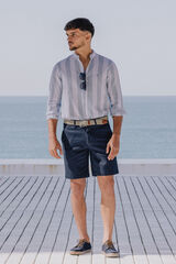 Celopman Bermuda Chino  azul