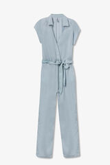 Tiffosi Macac&atilde;o efeito jeans azul