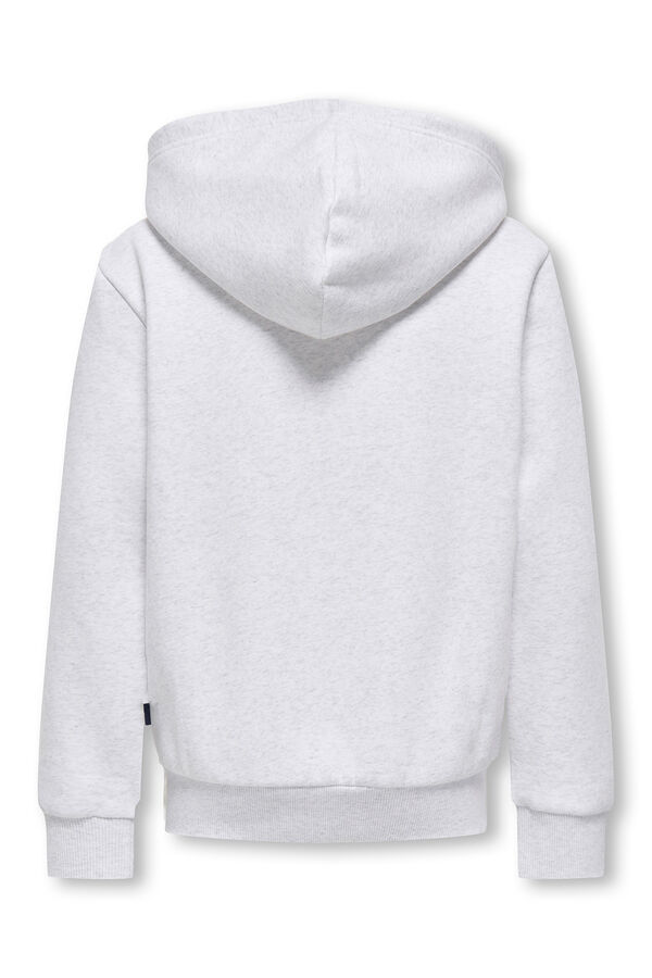 Only & Sons Junior Sweatshirt com fecho-&eacute;clair cinzento