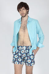 Brave Soul Bañador estampado con cordón estampado