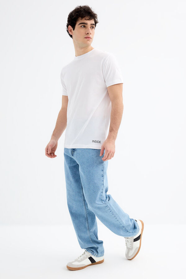 Inside Jeans straight azul