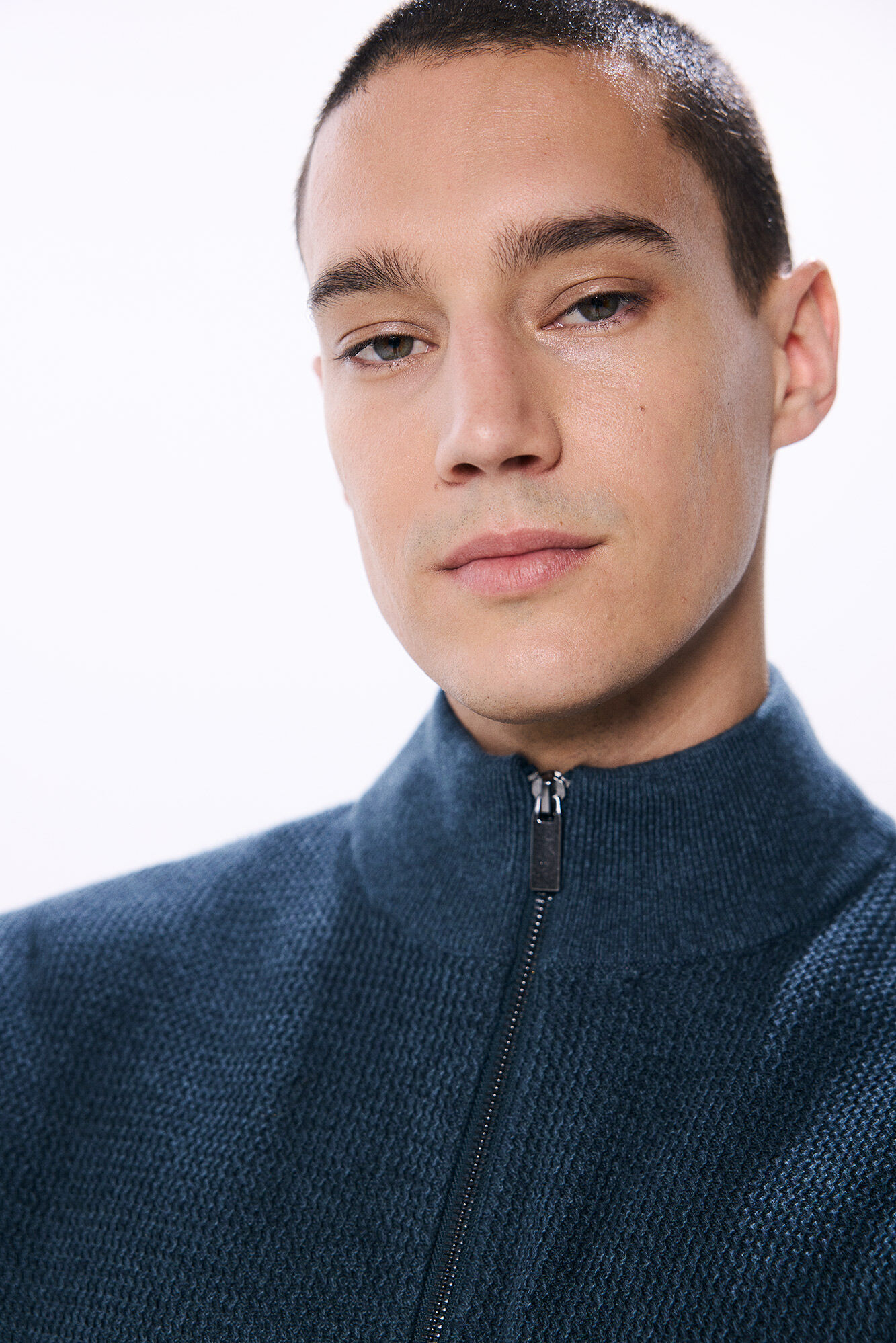 Springfield Casaco de malha fecho-&eacute;clair