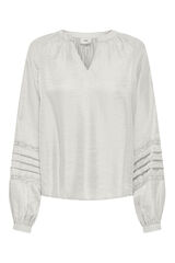 JDY Blusa de manga comprida branco