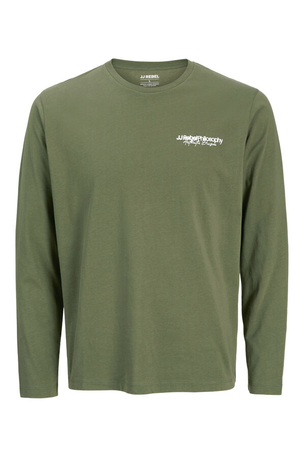 JJ REBEL Camiseta regular fit verde