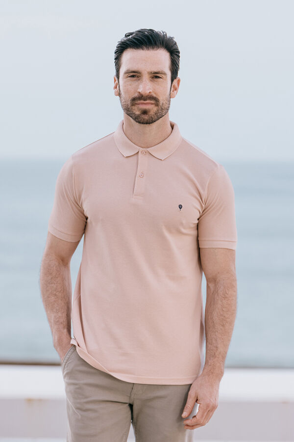 Celopman Polo B&aacute;sico rosa