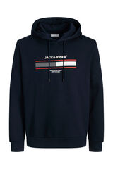 Jack & Jones Sudadera capucha est&aacute;ndar fit azul