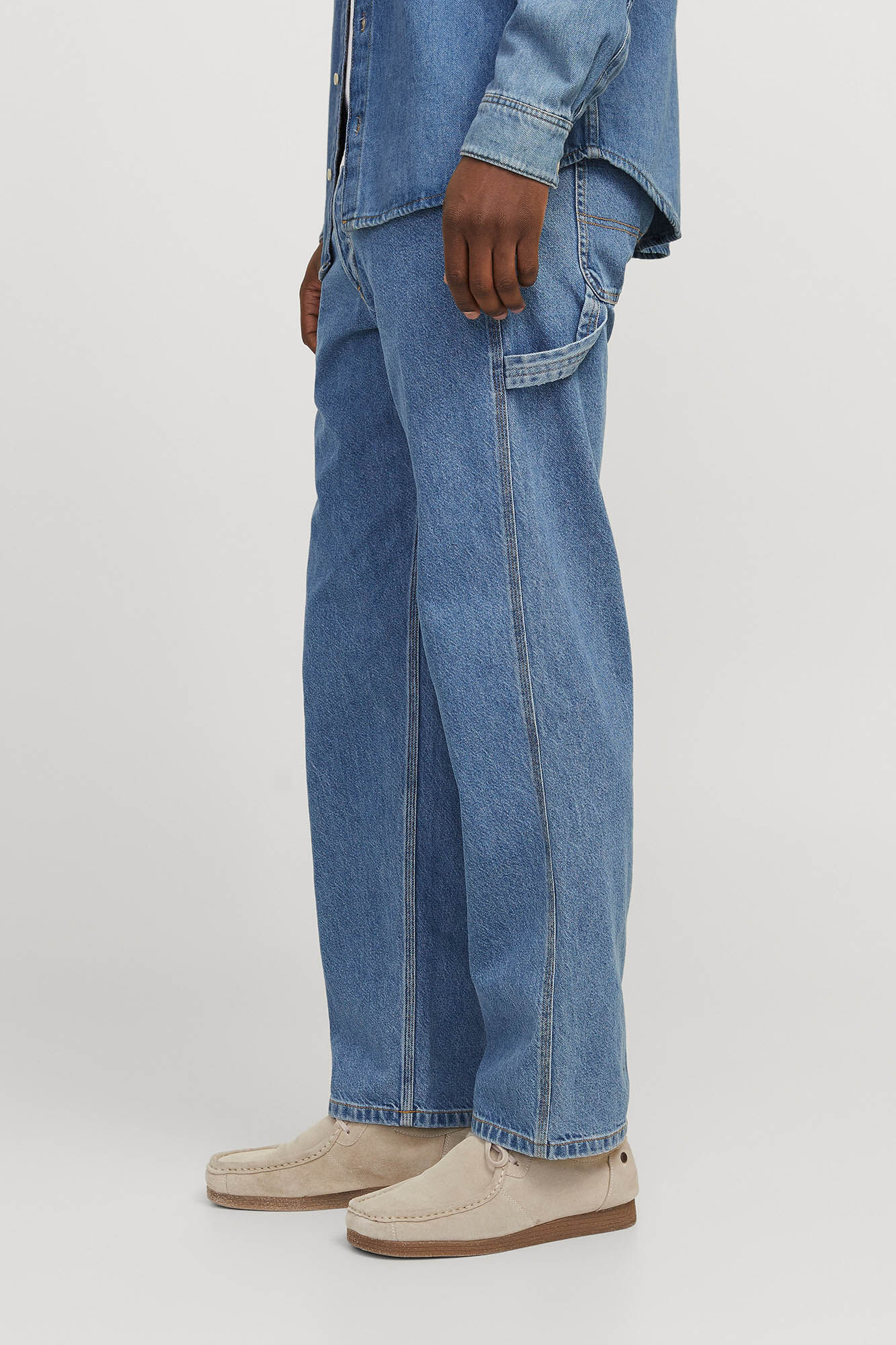 Jack & Jones Cal&ccedil;a jeans de carpinteiro folgada