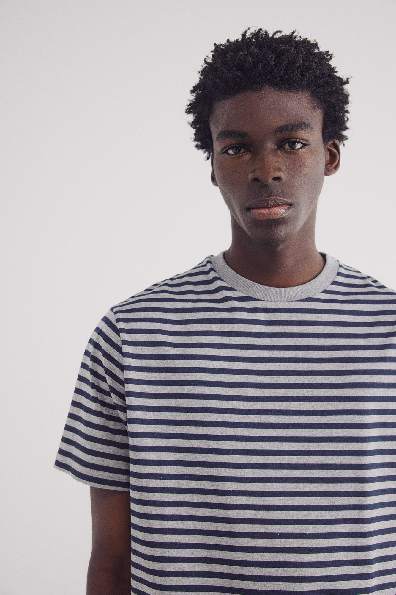 Springfield Camiseta rayas estampada