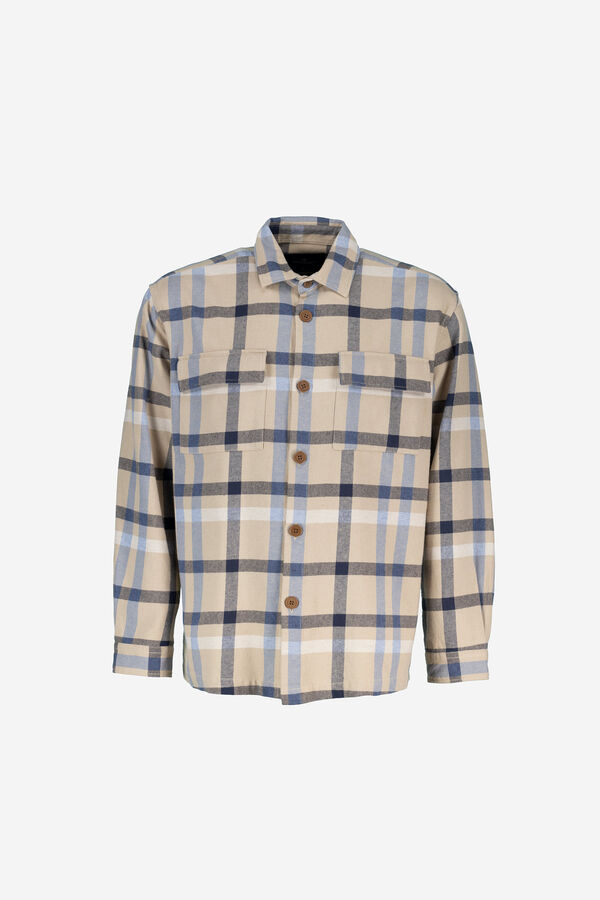 Springfield Sobrecamisa xadrez camel