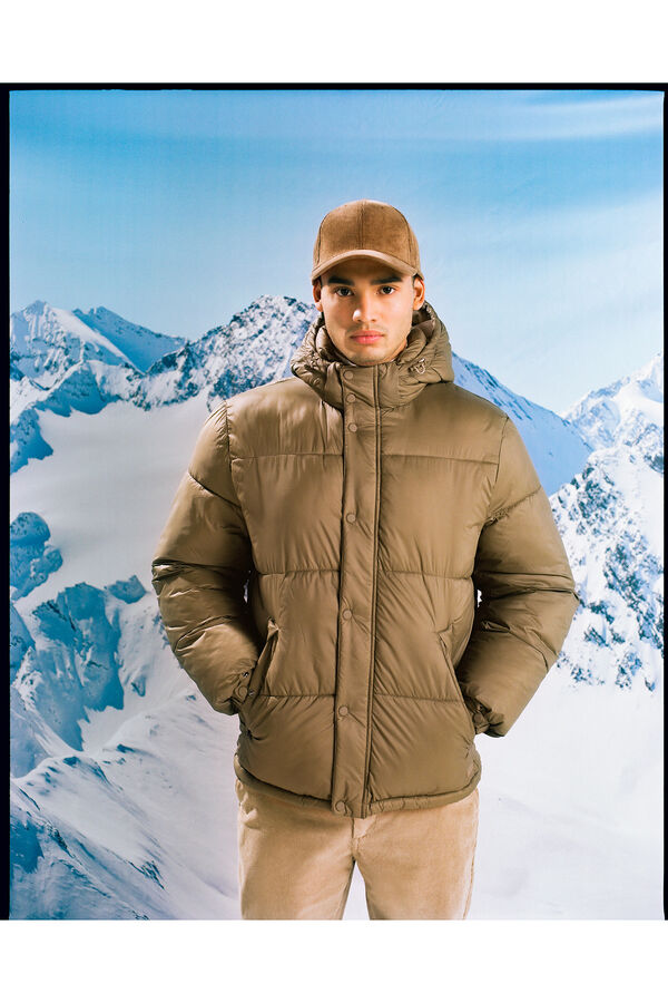 Springfield Chaqueta acolchada térmica nude