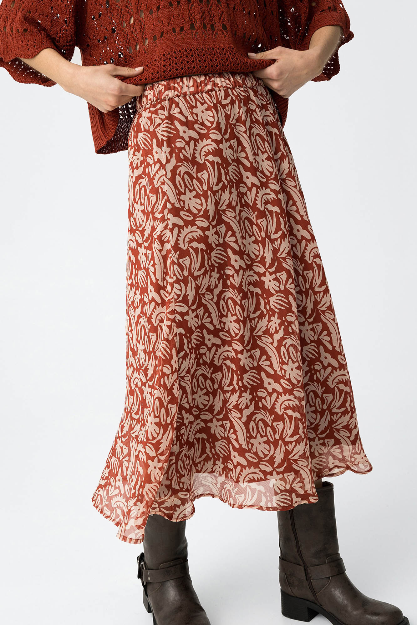 Tiffosi Falda Estampado Floral