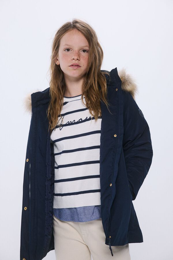 Springfield Kids Parka nylon ni&ntilde;a azul