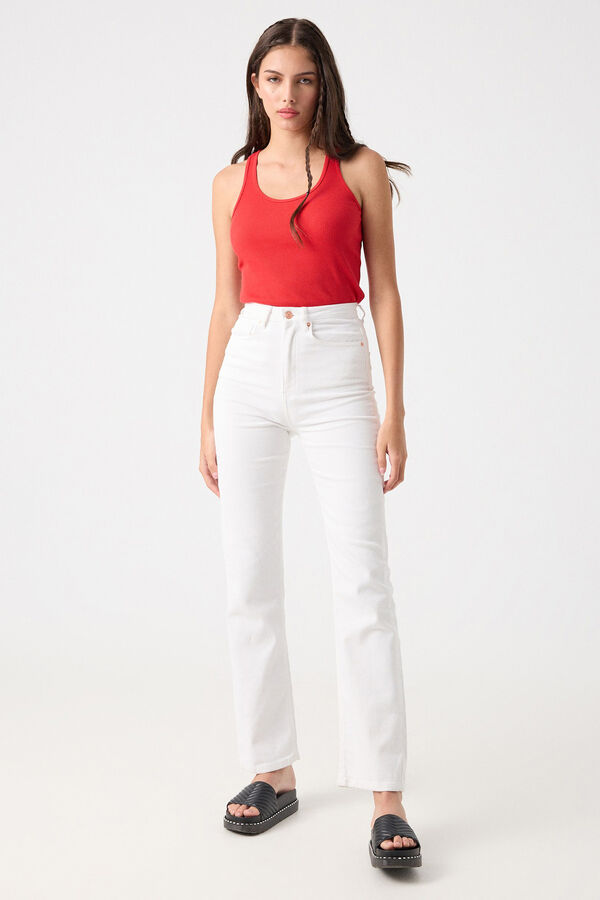 Inside Camiseta B&aacute;sica Nadadora rojo