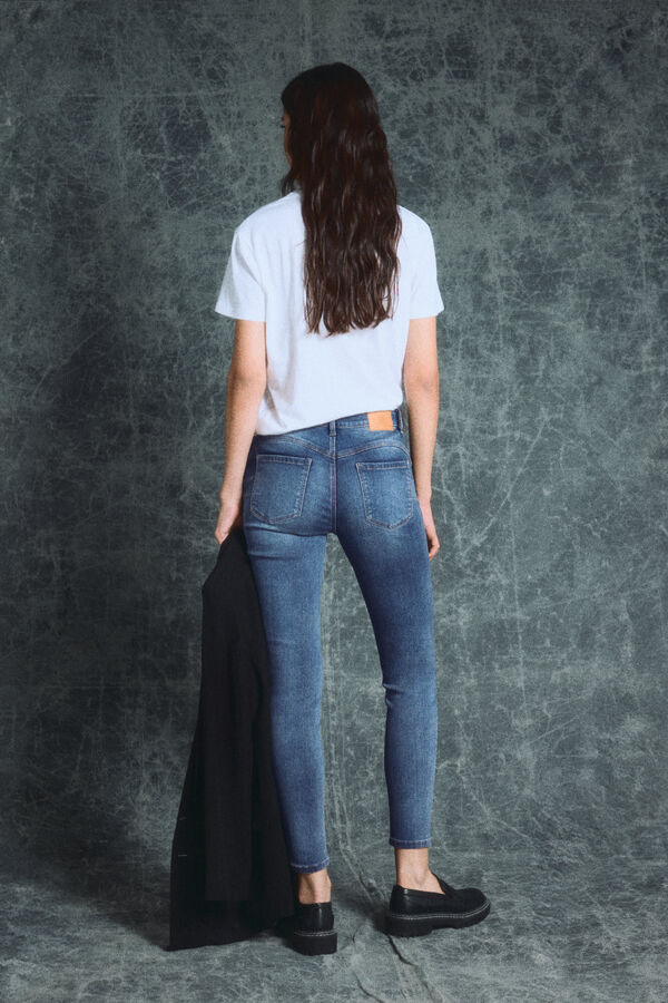 Springfield Jeans push-up azul