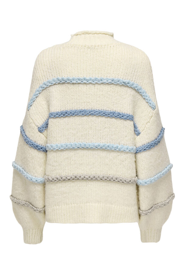 Only Jersey de lana gris