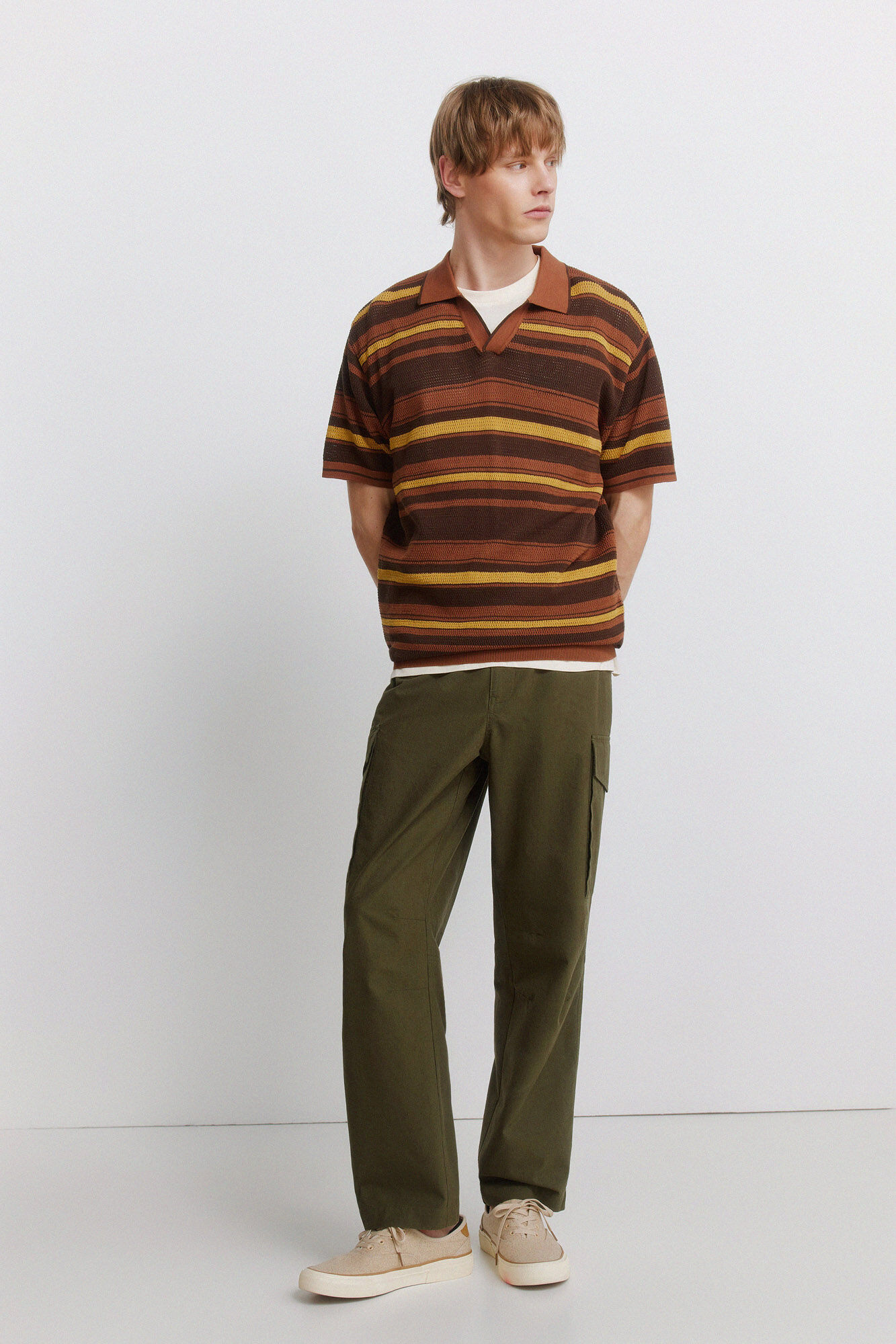 Springfield Pantal&oacute;n cargo straight fit