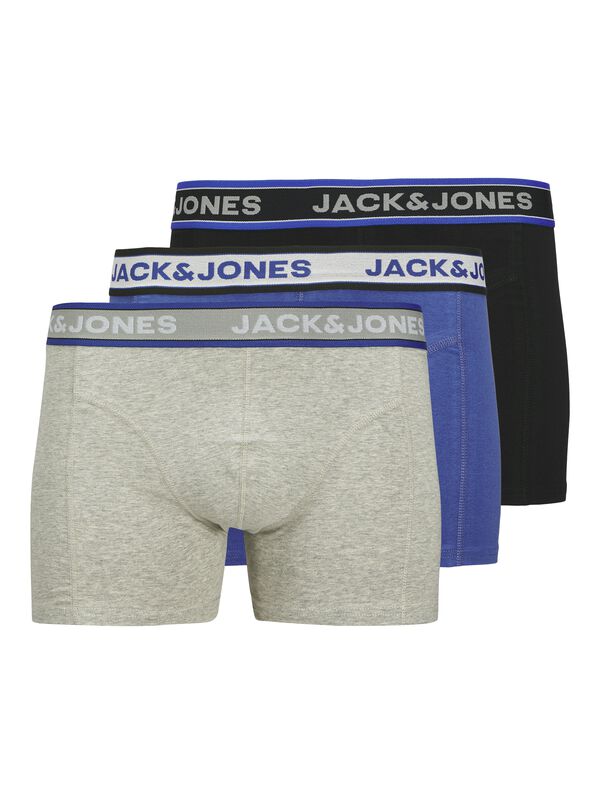 Jack & Jones Junior Pack 3 boxer negro