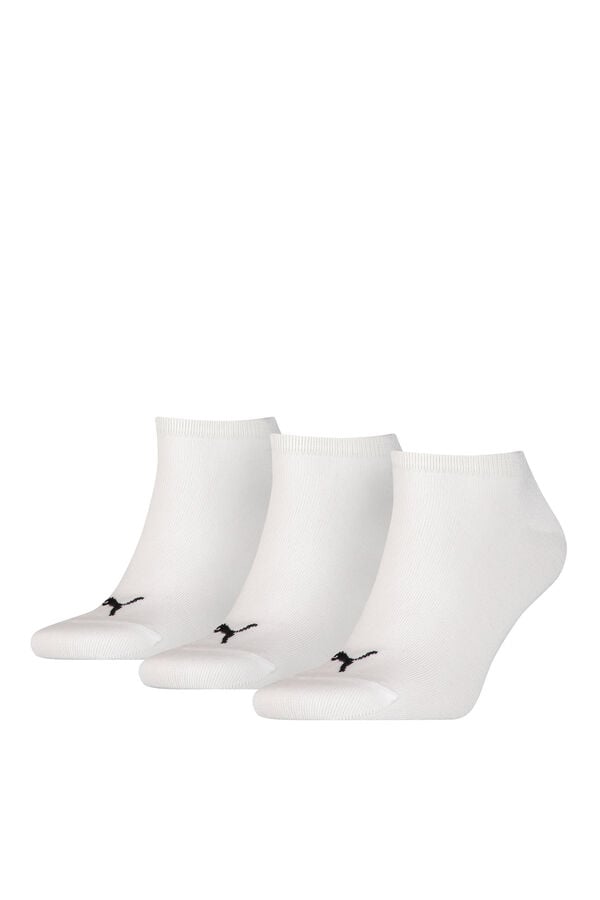 Puma Pack de 3 meias branco