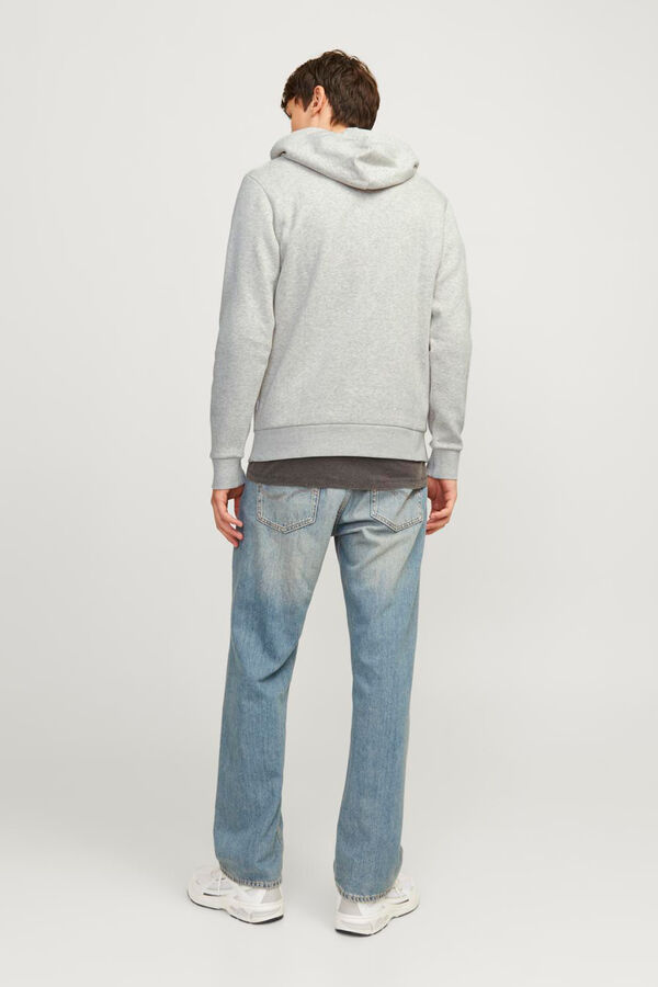 Jack & Jones Sudadera capucha gris