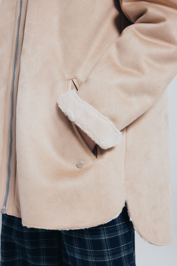 Springfield Kids Chaqueta cremallera ni&ntilde;a nude