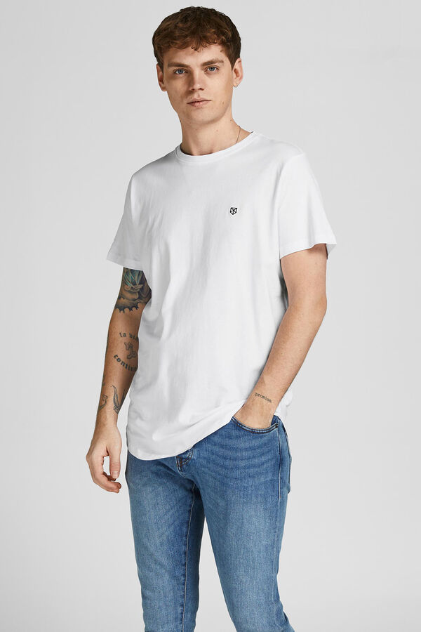 Jack & Jones Pack de 5 camisetas fit est&aacute;ndar azul