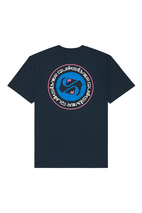 Quiksilver T-shirt manga curta azul