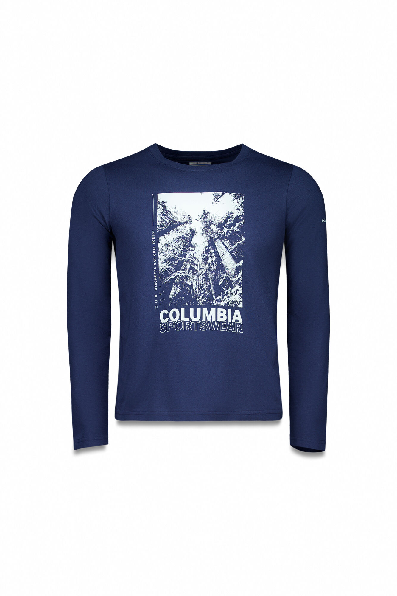 Columbia Camiseta de manga larga con estampado Rolling Bend&trade; de Columbia para mujer